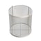 Anysizebasket Round Wire Mesh Basket: 9Dia. x 9H, 304 SS, 3/16 Rod Frame, Mesh: 30 x .012 TMT-090RND090-C30S - alternate 2